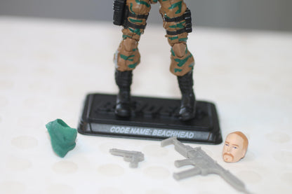 2008 GI JOE 25TH ANNIVERSARY BEACHHEAD V11 action figure toy