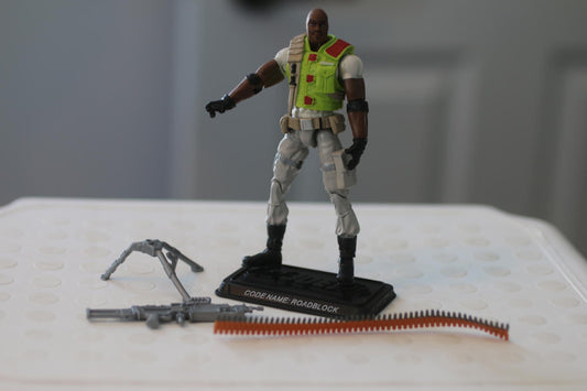 Roadblock V17 100% Complete 25th Anniversary GI JOE GIJOE G.I. Joe