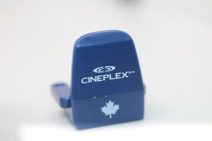 mini Cineplex Odeon Canada Big Screen in Movie Blue Chair Toy Figure