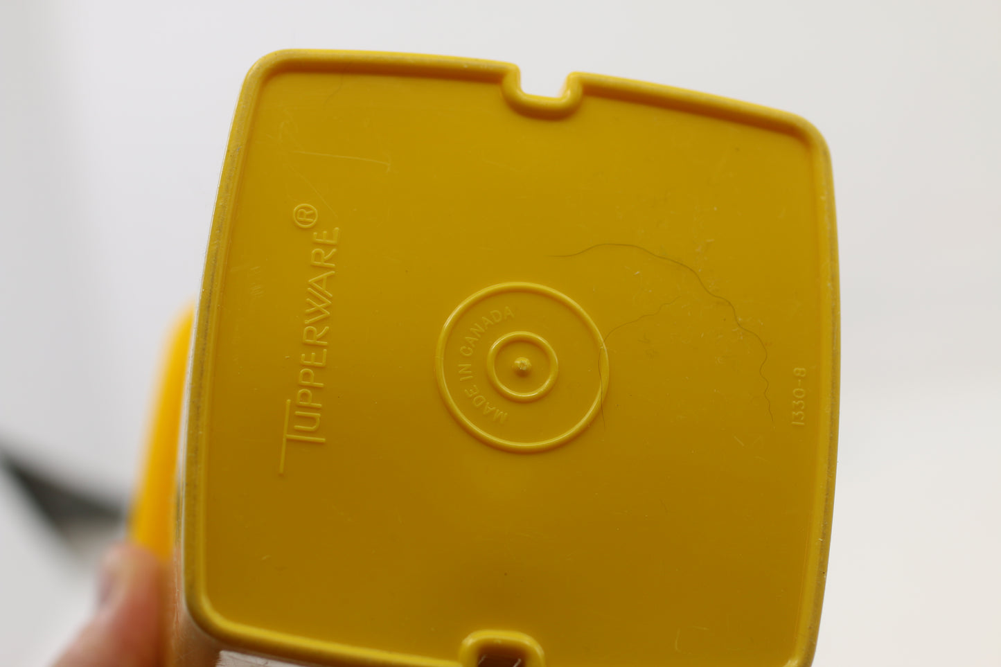 Vintage 1970s Tupperware #13307 Pickle or Olive Container – 3-Piece Set