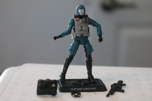 G.I. Joe 25th COBRA VIPER v17 Arctic Assault Loose 3.75" Action Figure