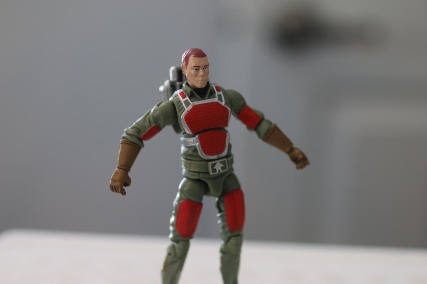 GI Joe 25th Anniversary 2008 SGT FLASH v2 Figure 100% Complete Laser Rifle Troop