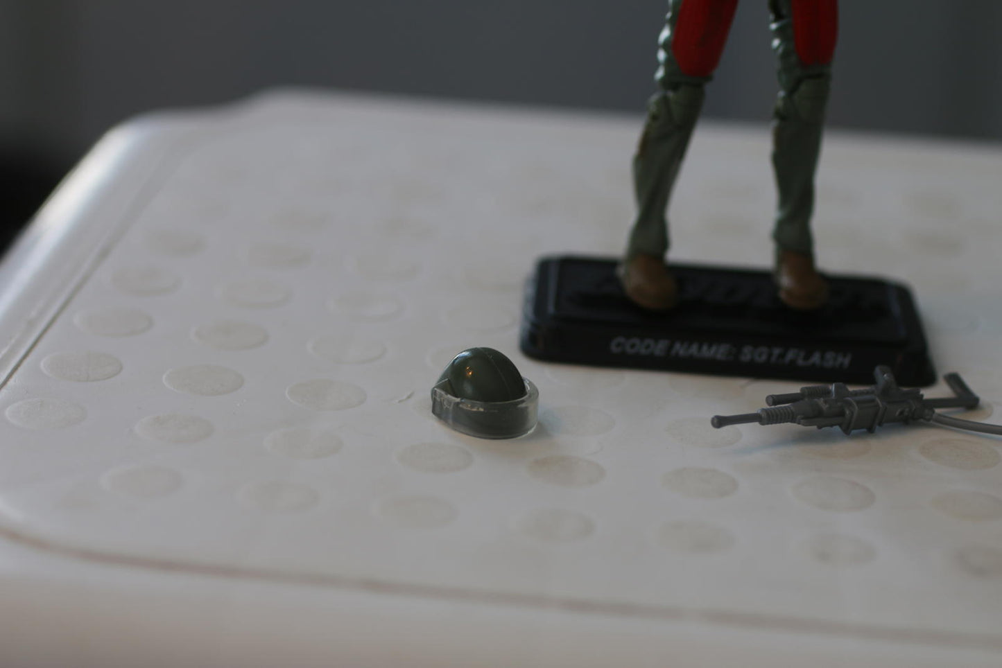 GI Joe 25th Anniversary 2008 SGT FLASH v2 Figure 100% Complete Laser Rifle Troop