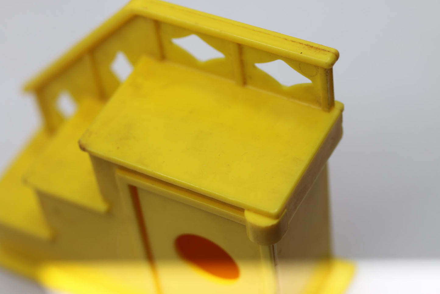 Vintage Fisher Price Little People Yellow Stairs for House 952 Replacement Parts