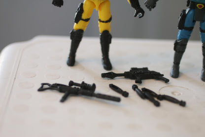 2001 Hasbro GI Joe vs Cobra Neo Viper Loose Action Figure Blue&Yellow