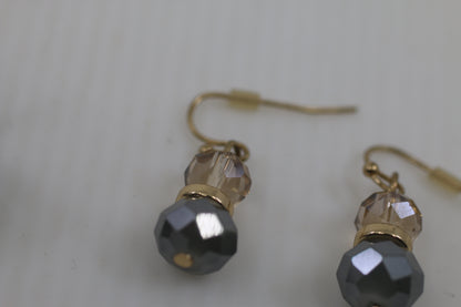 Vintage Costume Earrings Lot – Rhinestone, Crystal, Drop & Stud Styles – Mixed Set