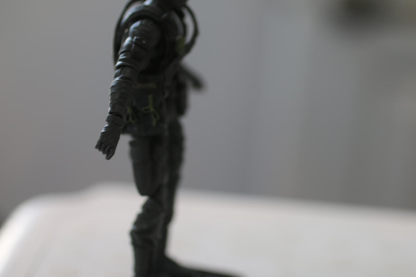 Snake Eyes v28 (Grey) Complete GI Joe 25th Anniversary 2008 Hasbro Action Figure
