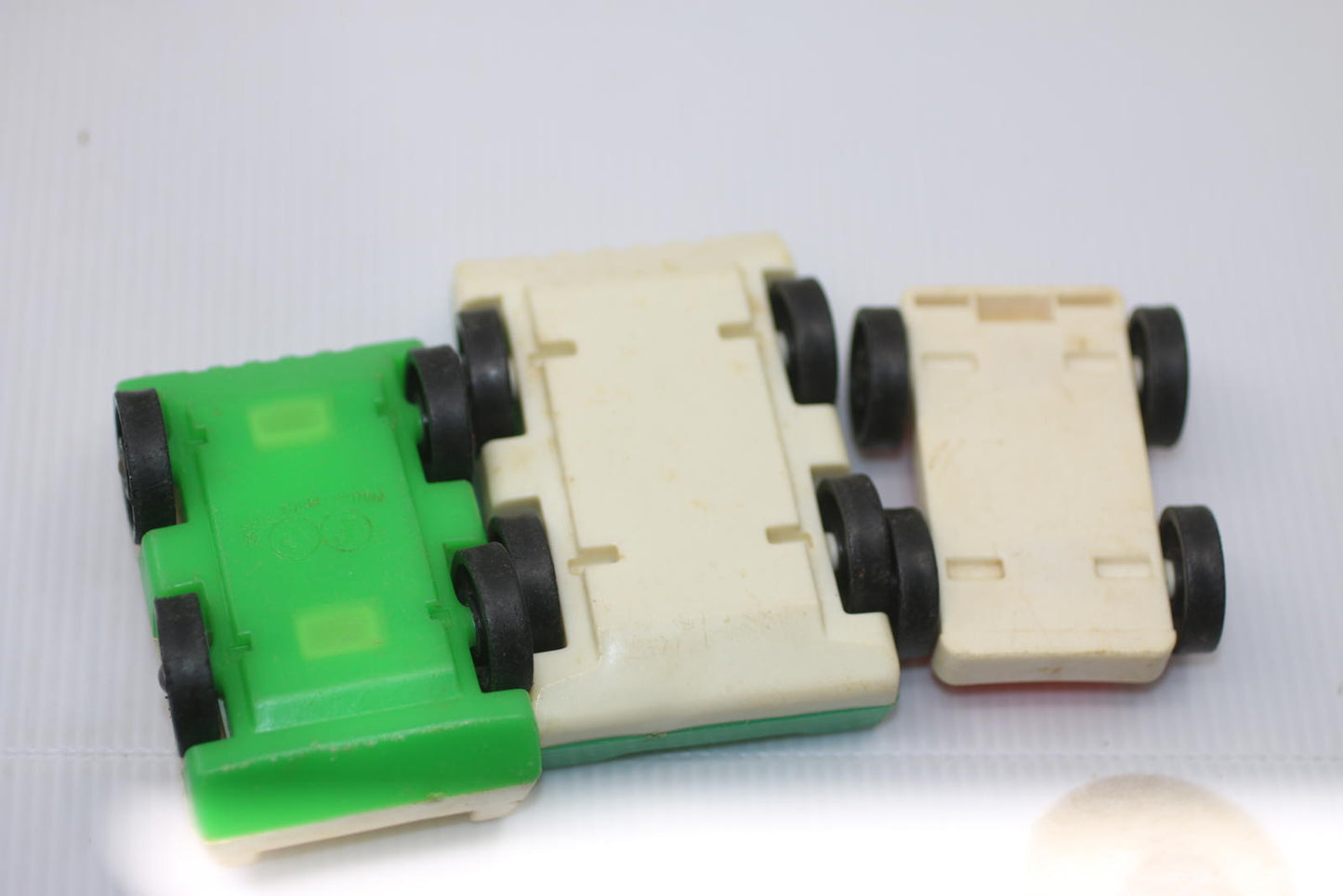Fisher Price Little People Play Family Garage Cars Lot of 3 Vehicles 1970s-80s
