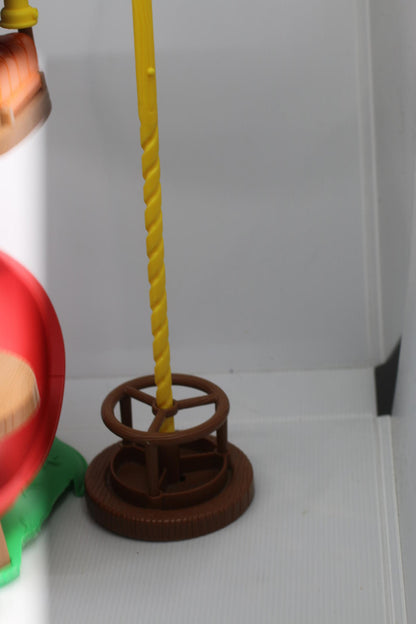 Caillou Treehouse Playset Slide Figures Cat Accessories Lot Irwin rare toys