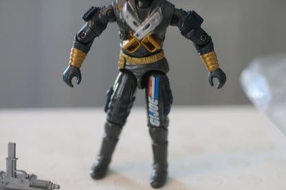 VINTAGE GI JOE 2002 SNAKE EYES v12 COMMANDO BJ'S EXCLUSIVE *COMPLETE V12 figure