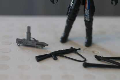 VINTAGE GI JOE 2002 SNAKE EYES v12 COMMANDO BJ'S EXCLUSIVE *COMPLETE V12 figure