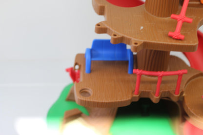 Caillou Treehouse Playset Slide Figures Cat Accessories Lot Irwin rare toys