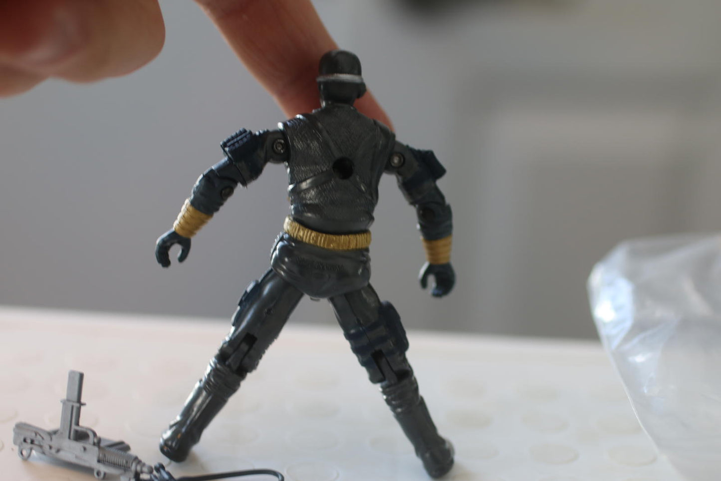 VINTAGE GI JOE 2002 SNAKE EYES v12 COMMANDO BJ'S EXCLUSIVE *COMPLETE V12 figure
