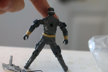 VINTAGE GI JOE 2002 SNAKE EYES v12 COMMANDO BJ'S EXCLUSIVE *COMPLETE V12 figure