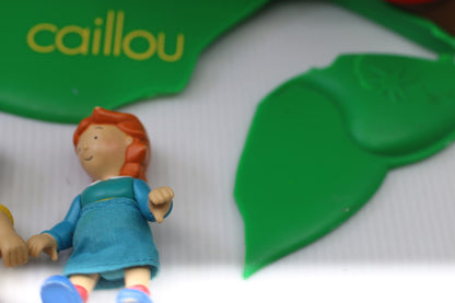 Caillou Treehouse Playset Slide Figures Cat Accessories Lot Irwin rare toys