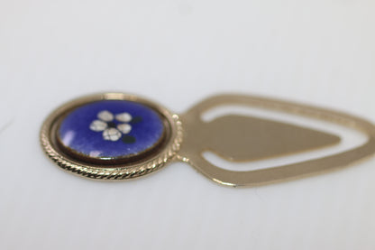 Vintage Mixed Jewelry & Trinket Lot — Cuff Bracelet, Keychain Pendant & Metal Bookmark