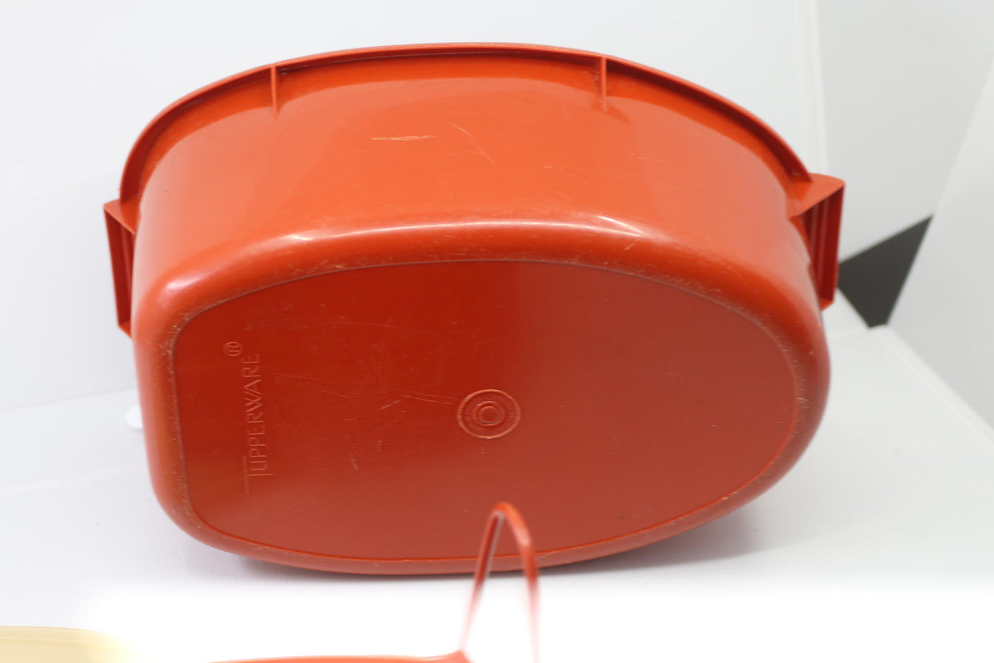 Vintage Tupperware 3-piece Flavor Saver Paprika Roast Ham Chicken Turkey Keeper2