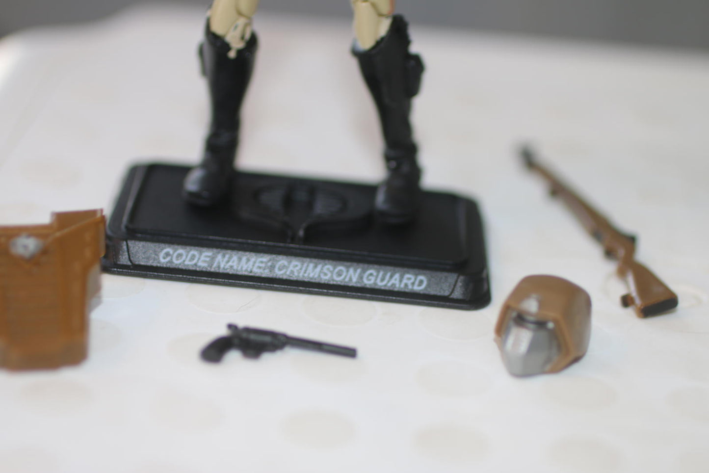 GI Joe Cobra Extreme conditions Desert infantry crimson guard 25th Anniversary.