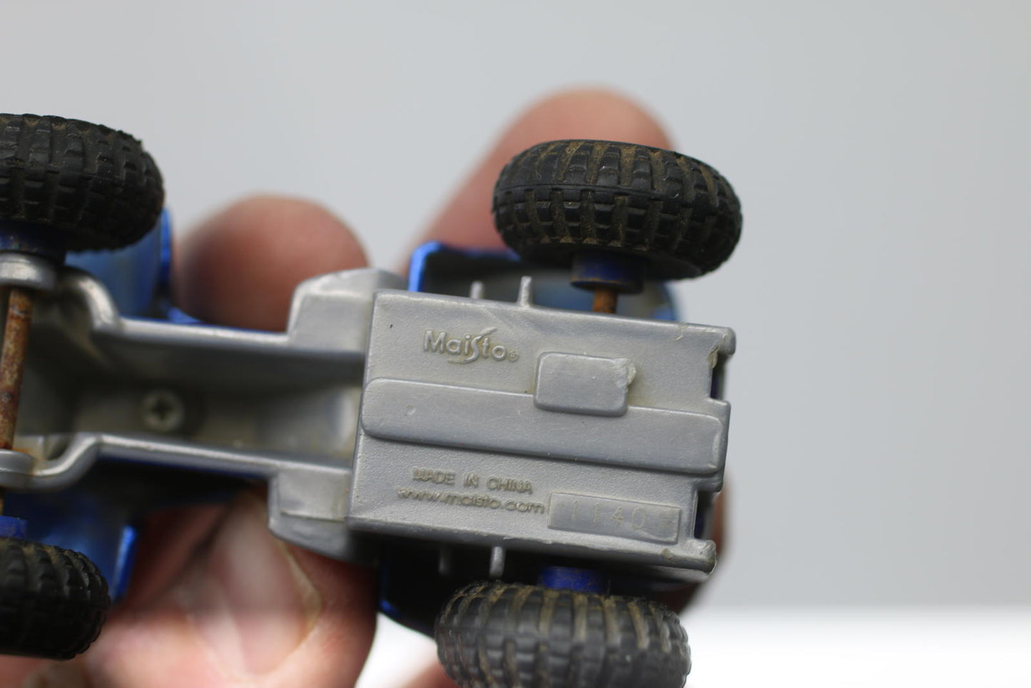 Maisto Blue ATV Toy Vehicle