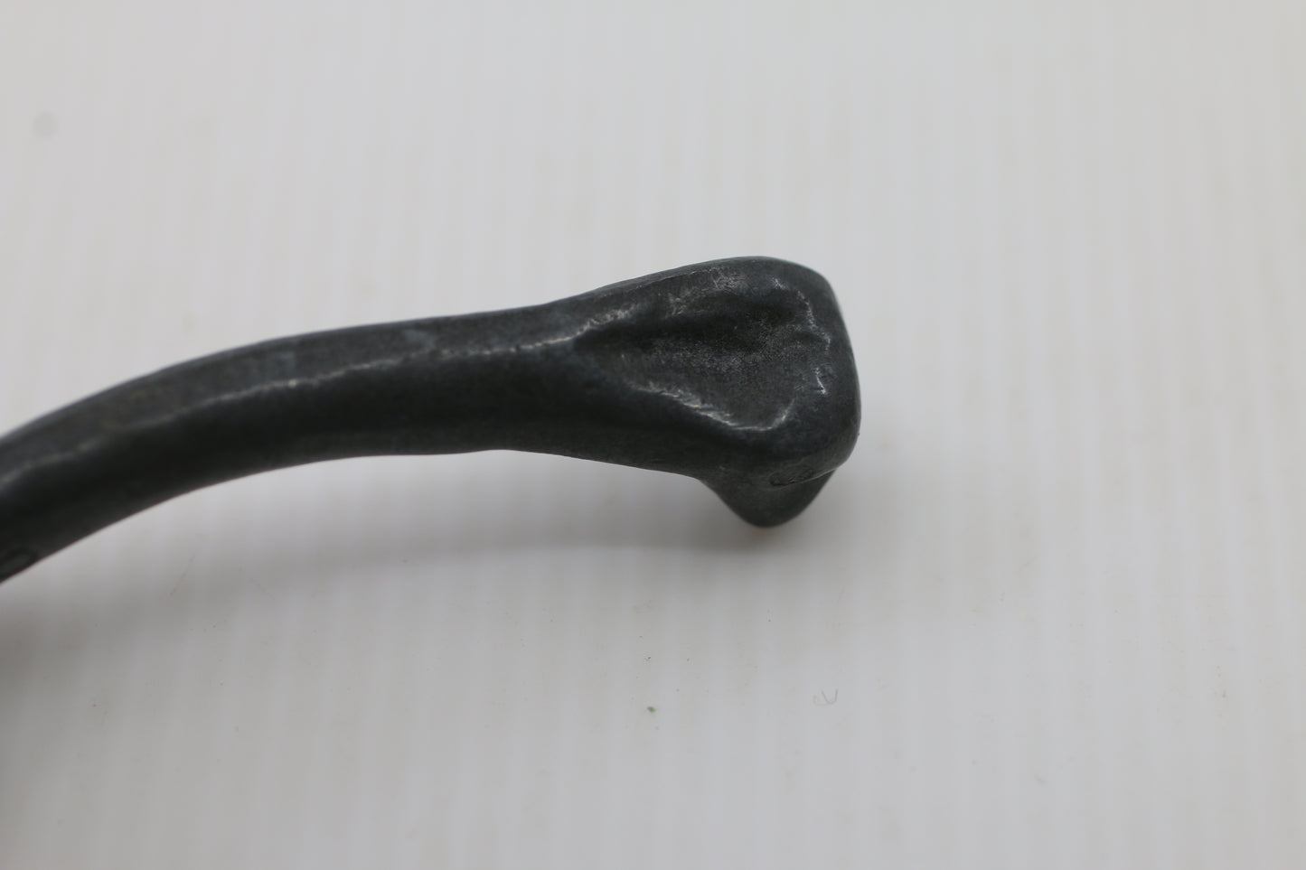 Vintage “Bad Bones” Pewter Bone Keychain Heavy Metal Novelty Charm 80s Collectible