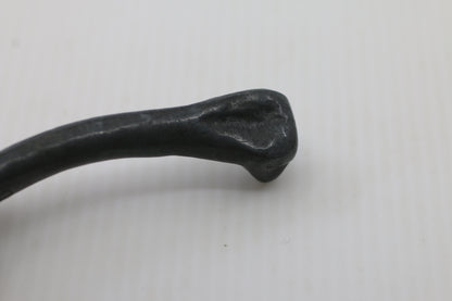 Vintage “Bad Bones” Pewter Bone Keychain Heavy Metal Novelty Charm 80s Collectible