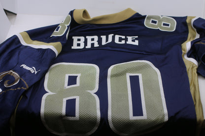 🏈 Isaac Bruce #80 St. Louis Rams Puma Jersey XL Vintage NFL Read Description