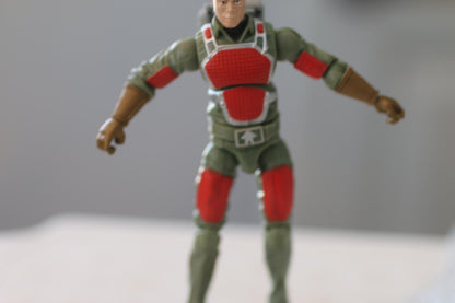 GI Joe 25th Anniversary 2008 SGT FLASH v2 Figure 100% Complete Laser Rifle Troop