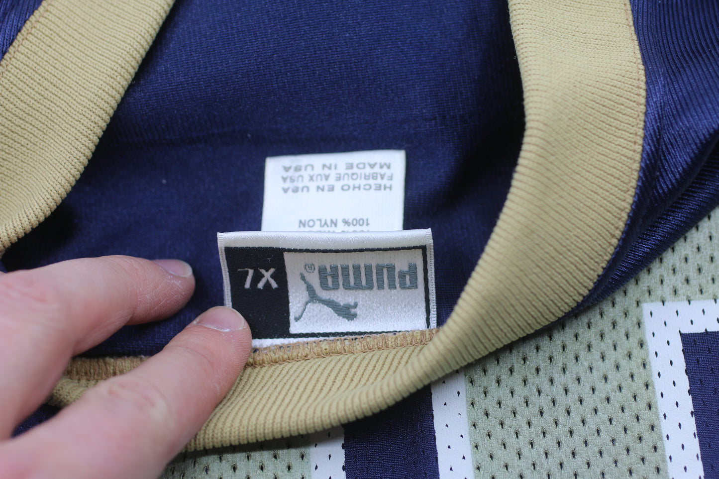 🏈 Isaac Bruce #80 St. Louis Rams Puma Jersey XL Vintage NFL Read Description