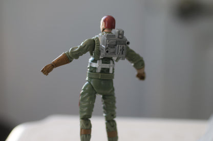GI Joe 25th Anniversary 2008 SGT FLASH v2 Figure 100% Complete Laser Rifle Troop