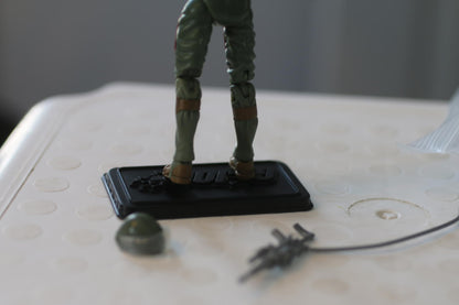 GI Joe 25th Anniversary 2008 SGT FLASH v2 Figure 100% Complete Laser Rifle Troop