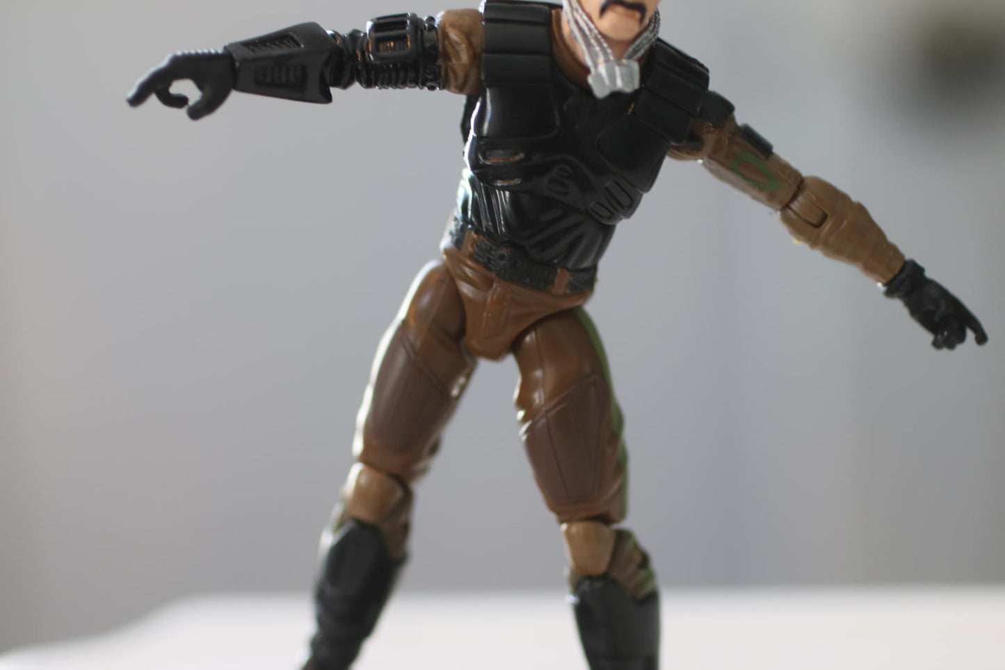 2008 GI JOE 25TH ANNIVERSARY MAJOR BLUDD V9 LOOSE near COMPLETE FIGURE