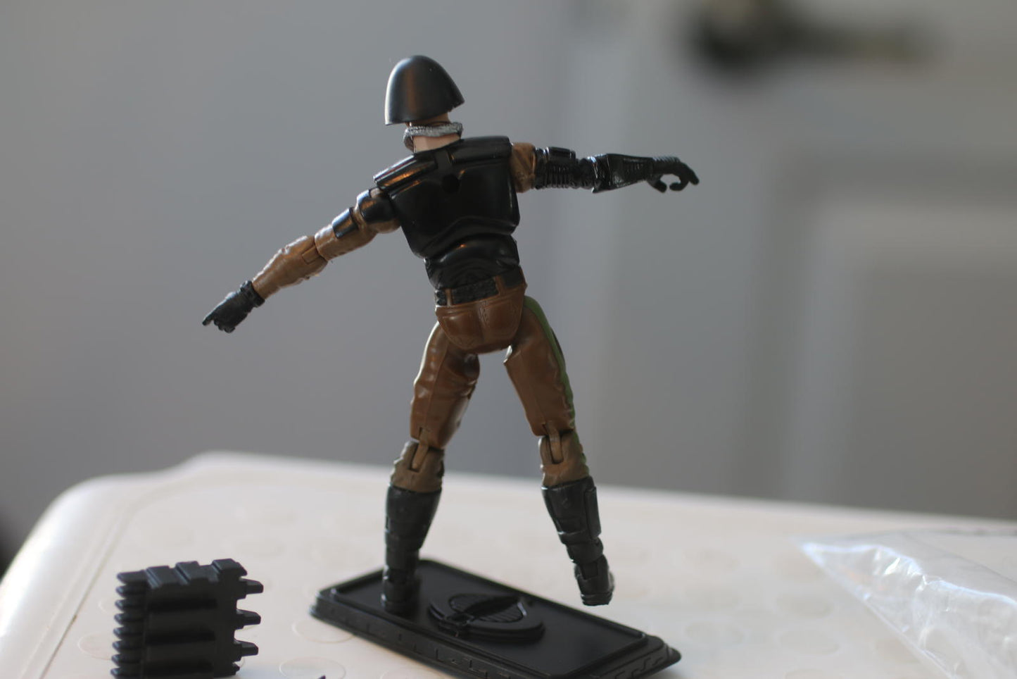 2008 GI JOE 25TH ANNIVERSARY MAJOR BLUDD V9 LOOSE near COMPLETE FIGURE