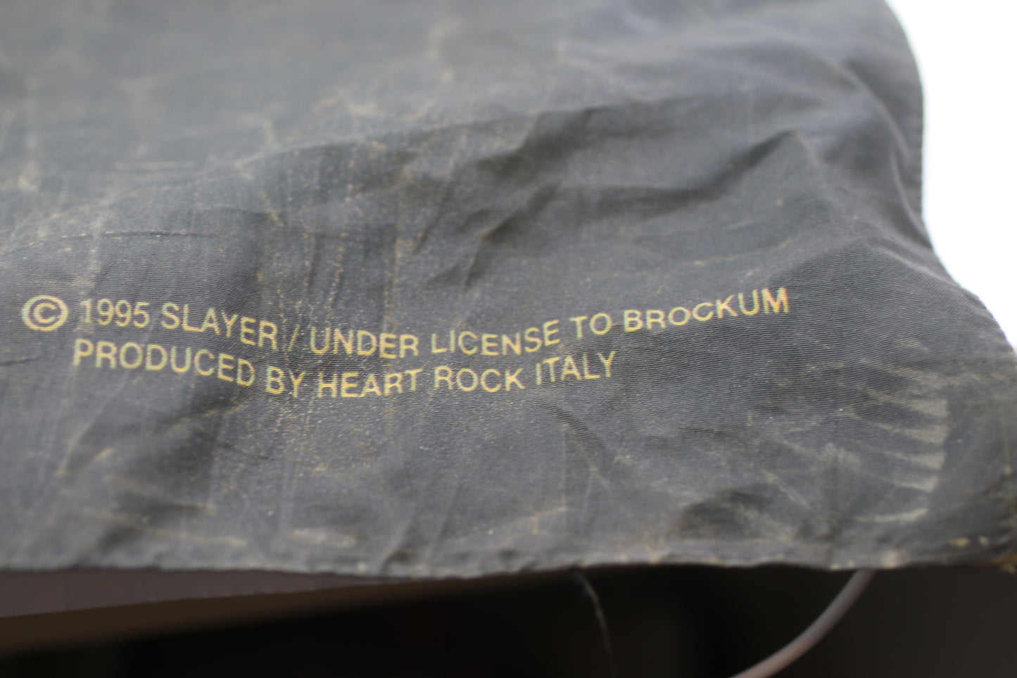 Rare Vintage 1995 Slayer Poster Flag Wes Benscoter Art Brockum Licensed – 44” x 29”