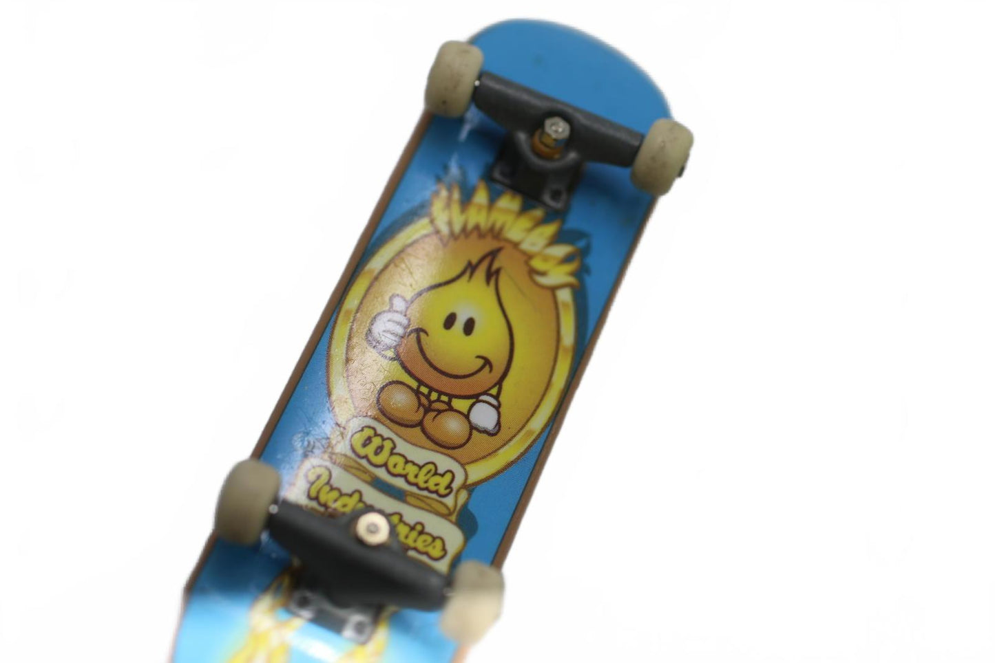 Mini Tech Deck 57mm World Industries Flame Boy Grey Vintage TM Original 🔥