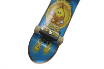 Mini Tech Deck 57mm World Industries Flame Boy Grey Vintage TM Original 🔥