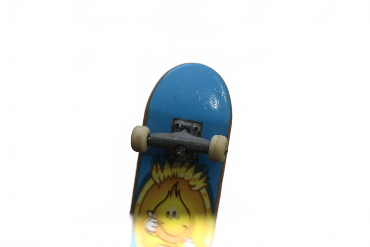 Mini Tech Deck 57mm World Industries Flame Boy Grey Vintage TM Original 🔥