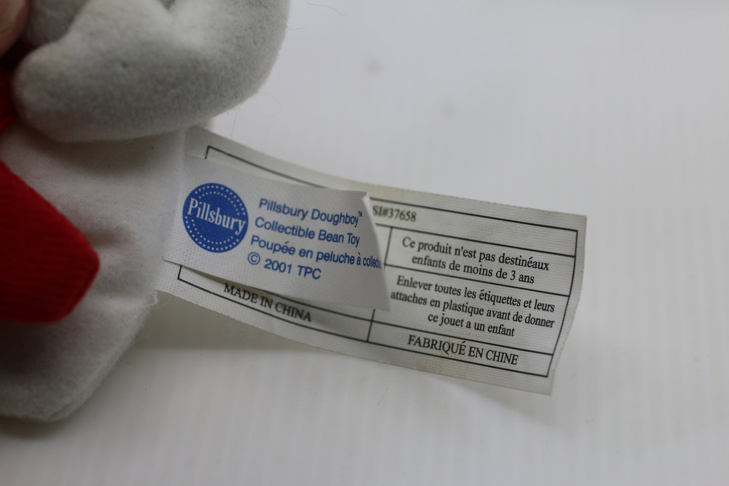 Lot of 3 Vintage 1990s Pillsbury Doughboy Plush Christmas – As Is