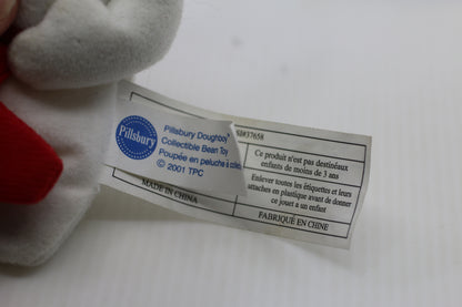 Lot of 3 Vintage 1990s Pillsbury Doughboy Plush Christmas – As Is