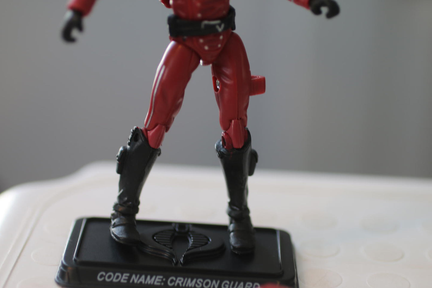 2008 GI JOE 25TH ANNIVERSARY CRIMSON GUARD V10 LOOSE 100% COMPLETE action FIGURE