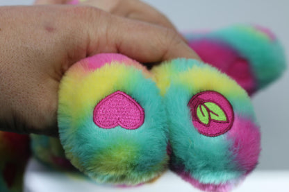 Care Bears 14” Good Vibes Bear - Tie-Dye Multicolored Stuffed Plush