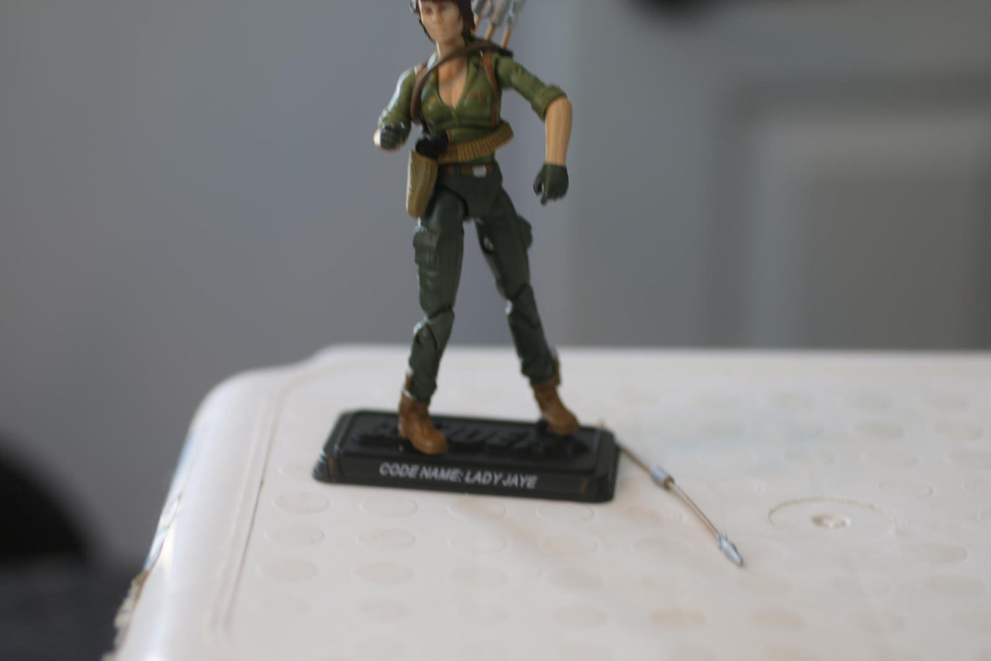 2008 GI JOE 25TH ANNIVERSARY LADY JAYE V7 LOOSE 100% COMPLETE action FIGURE toy