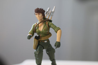 2008 GI JOE 25TH ANNIVERSARY LADY JAYE V7 LOOSE 100% COMPLETE action FIGURE toy