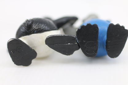 Rare Bully Petzi Figure Set of 5 – Bear, Sea Bear, Pelle & Turtle – Vintage Comic Figures