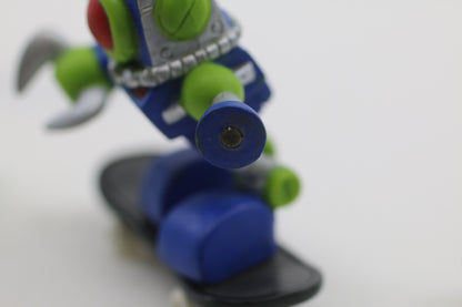 Vintage Y2K Tech Deck Dude Tek Robot Figure – Early 2000s Skate Toy – Collectible