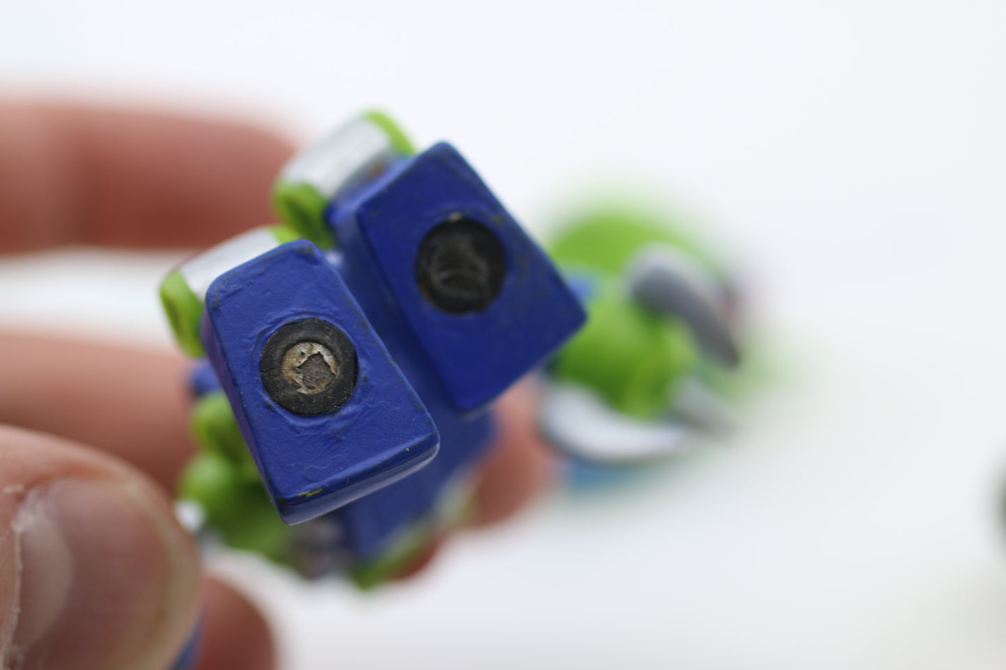 Vintage Y2K Tech Deck Dude Tek Robot Figure – Early 2000s Skate Toy – Collectible