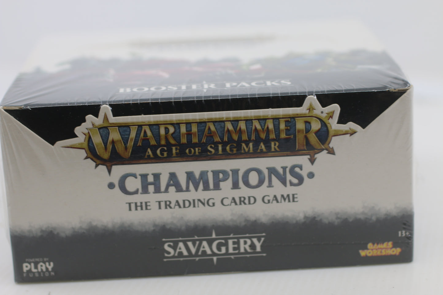 Warhammer Age Of Sigmar Trading Cards.Savagery Booster Packs. Sealed Box.