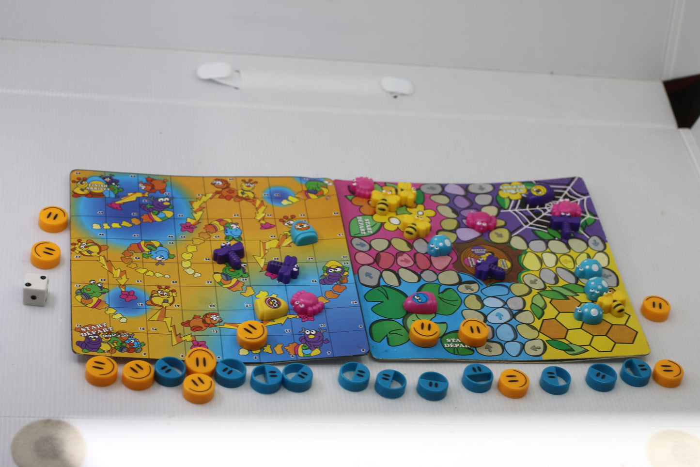 Vintage Ma gnetic Travel Tabletop Board Game Set RV Road Trip Kids