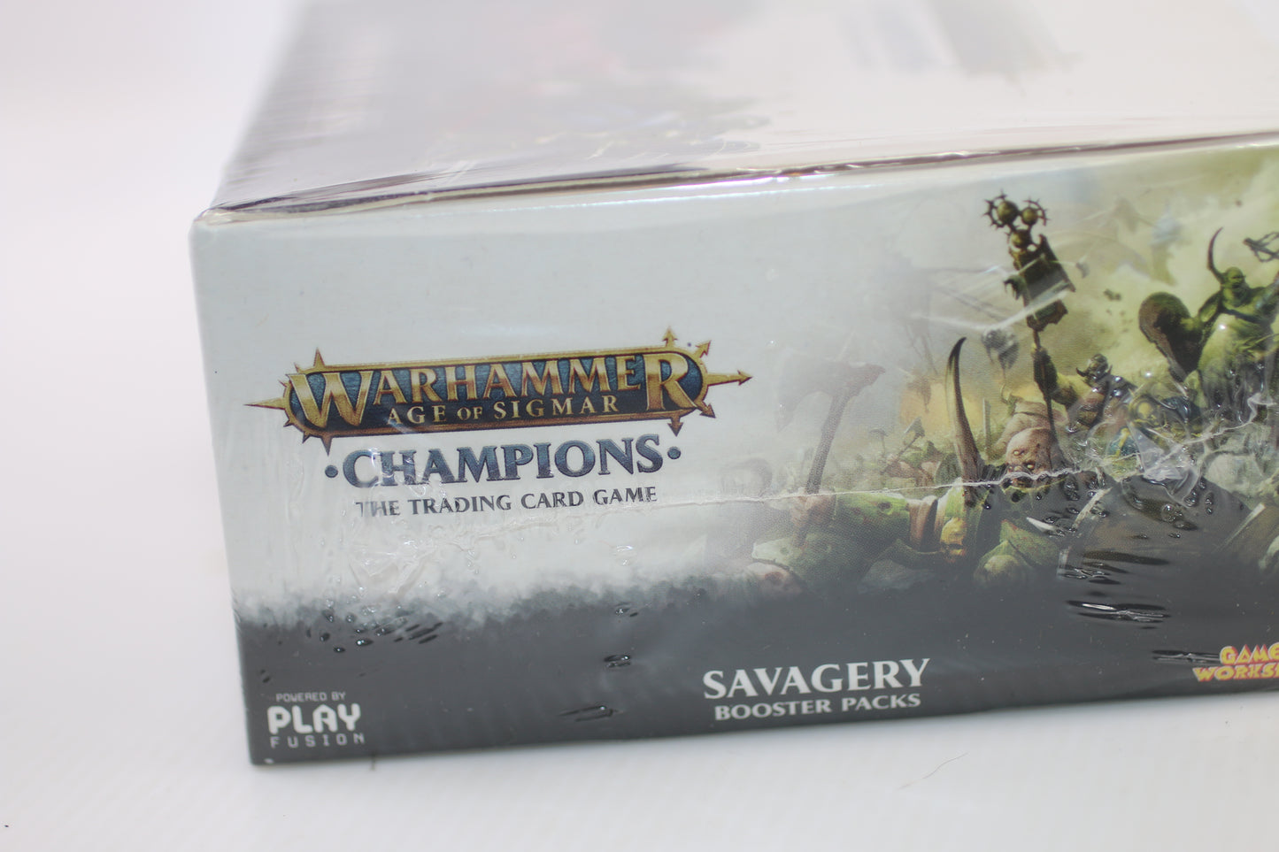 Warhammer Age Of Sigmar Trading Cards.Savagery Booster Packs. Sealed Box.