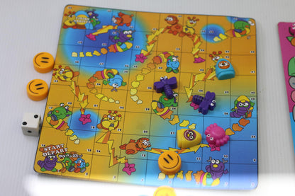 Vintage Ma gnetic Travel Tabletop Board Game Set RV Road Trip Kids