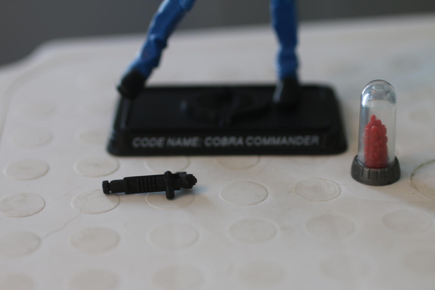 GI Joe 25th Anniversary Cobra Commander action Figure Loose Complete 2008